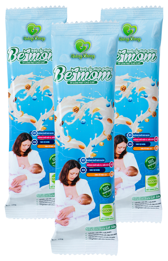 túi ngũ cốc lợi sữa bemom