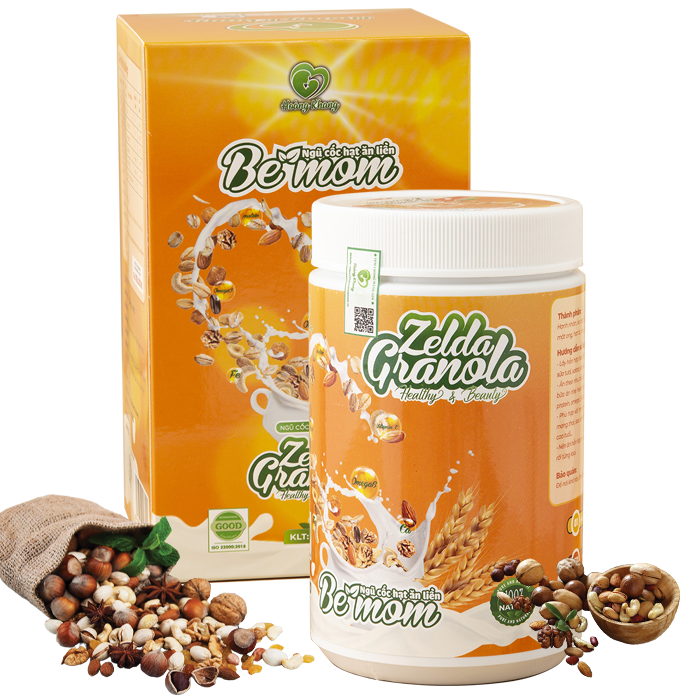 ngũ cốc hạt bemom granola