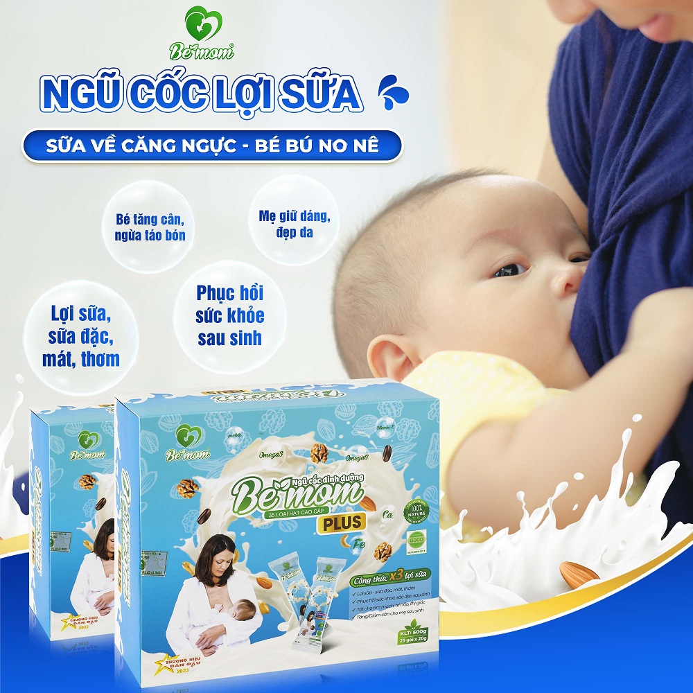 Ngũ cốc lợi sữa Bemom 35 hạt