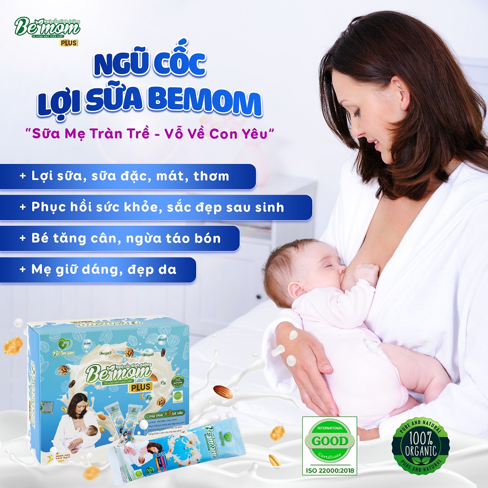 Ngũ cốc lợi sữa Bemom 35 hạt